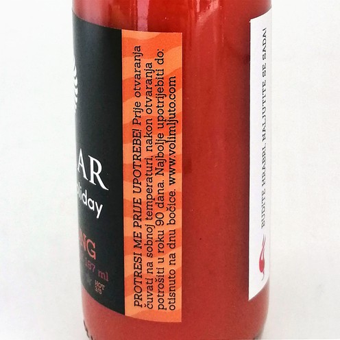 Ljuti umak Vrabasco Strong 187 ml