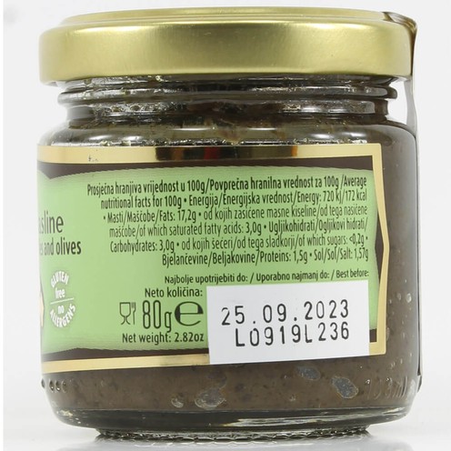 Pasta od tartufa i maslina 80 g